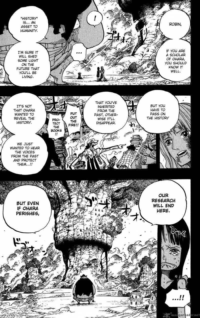 One Piece manga, chapter 396, page 10 of 23