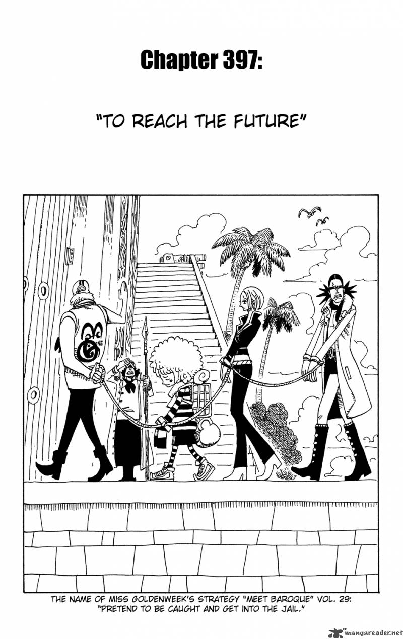 One Piece manga, chapter 397, page 2 of 24