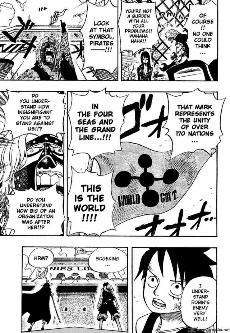 One Piece Chapter 398 page 11 - Chapter 398: Declaration of War