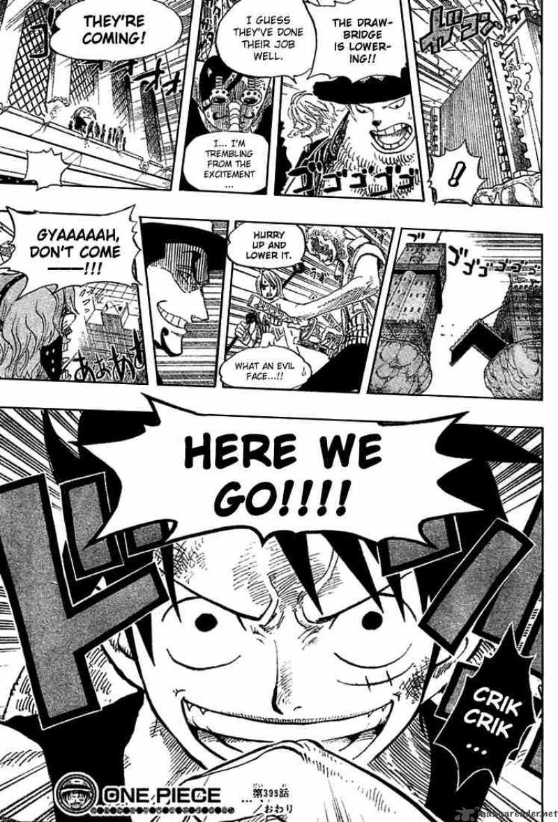 One Piece Chapter 398 page 18 - Chapter 398: Declaration of War