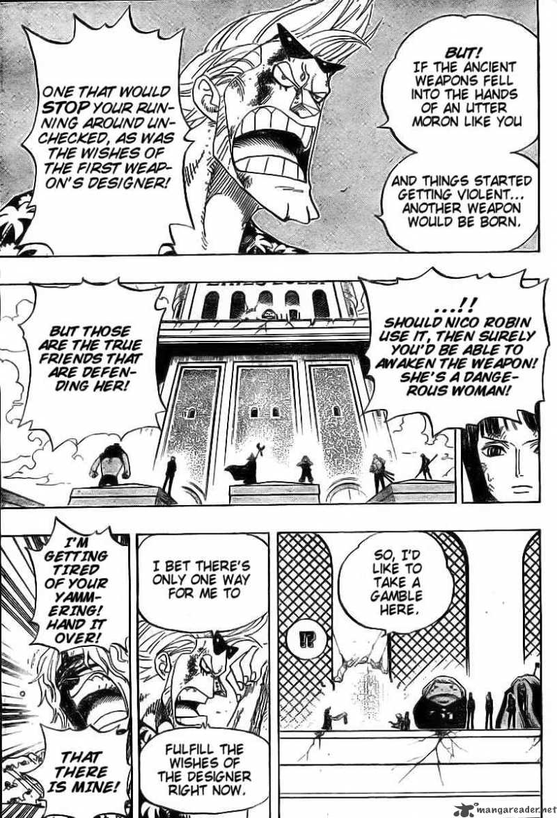 One Piece Chapter 399 page 10 - Chapter 399: Jump Toward the Waterfall!!