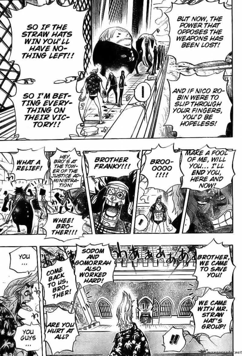 One Piece Chapter 399 page 12 - Chapter 399: Jump Toward the Waterfall!!