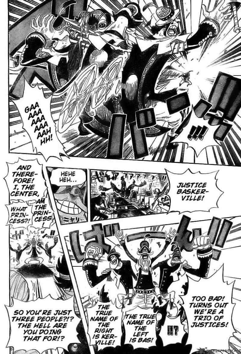 One Piece Chapter 399 page 5 - Chapter 399: Jump Toward the Waterfall!!