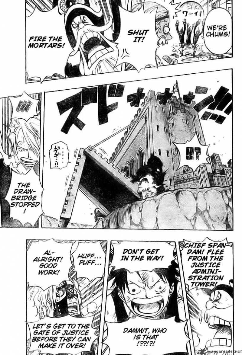One Piece Chapter 399 page 6 - Chapter 399: Jump Toward the Waterfall!!