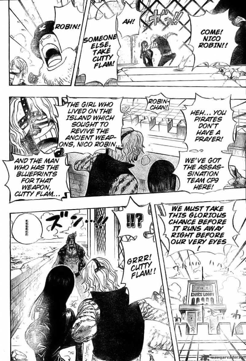 One Piece Chapter 399 page 7 - Chapter 399: Jump Toward the Waterfall!!