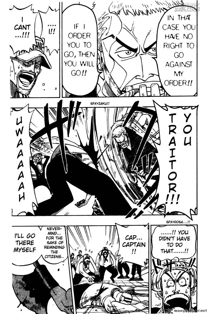 One Piece Chapter 4 page 10 - Chapter 4: Marine Captain "Axe-Hand Morgan"