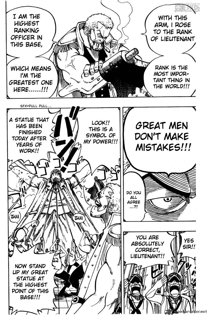 One Piece Chapter 4 page 11 - Chapter 4: Marine Captain "Axe-Hand Morgan"