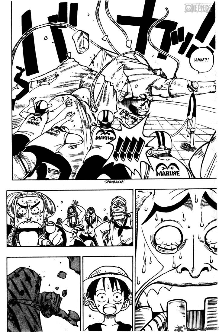 One Piece Chapter 4 page 13 - Chapter 4: Marine Captain "Axe-Hand Morgan"
