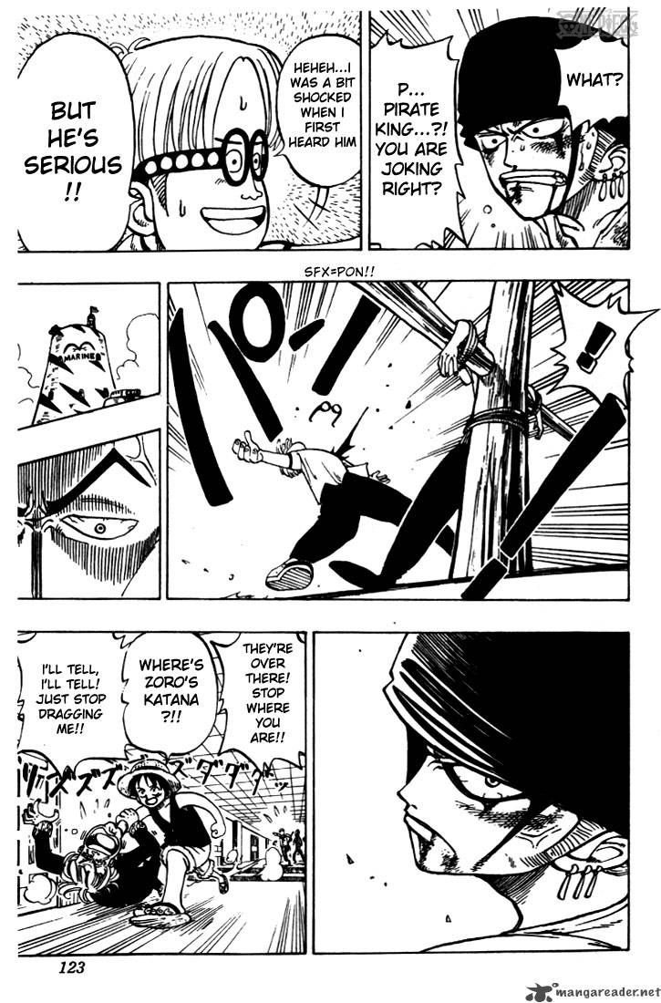 One Piece Chapter 4 page 14 - Chapter 4: Marine Captain "Axe-Hand Morgan"