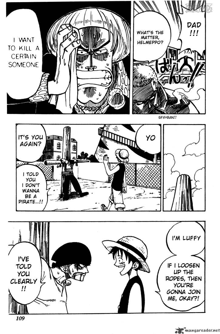 One Piece Chapter 4 page 5 - Chapter 4: Marine Captain "Axe-Hand Morgan"