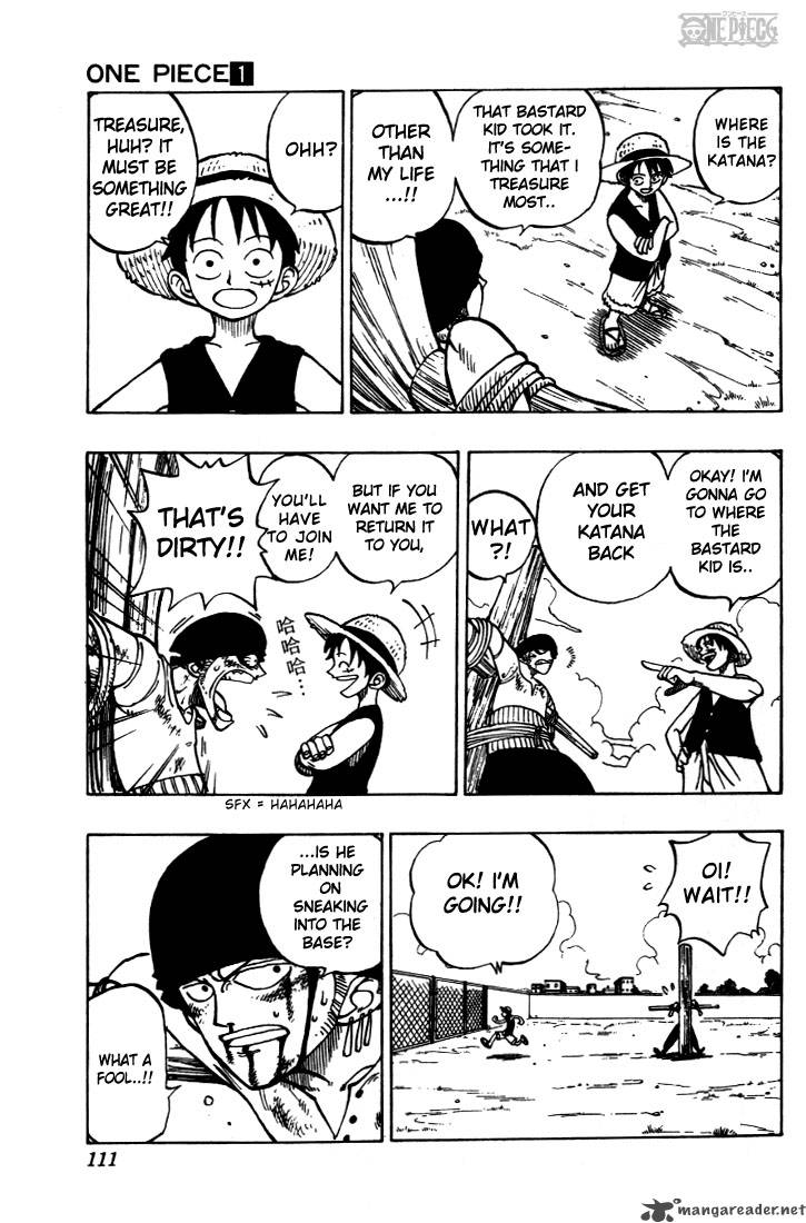 One Piece Chapter 4 page 7 - Chapter 4: Marine Captain "Axe-Hand Morgan"