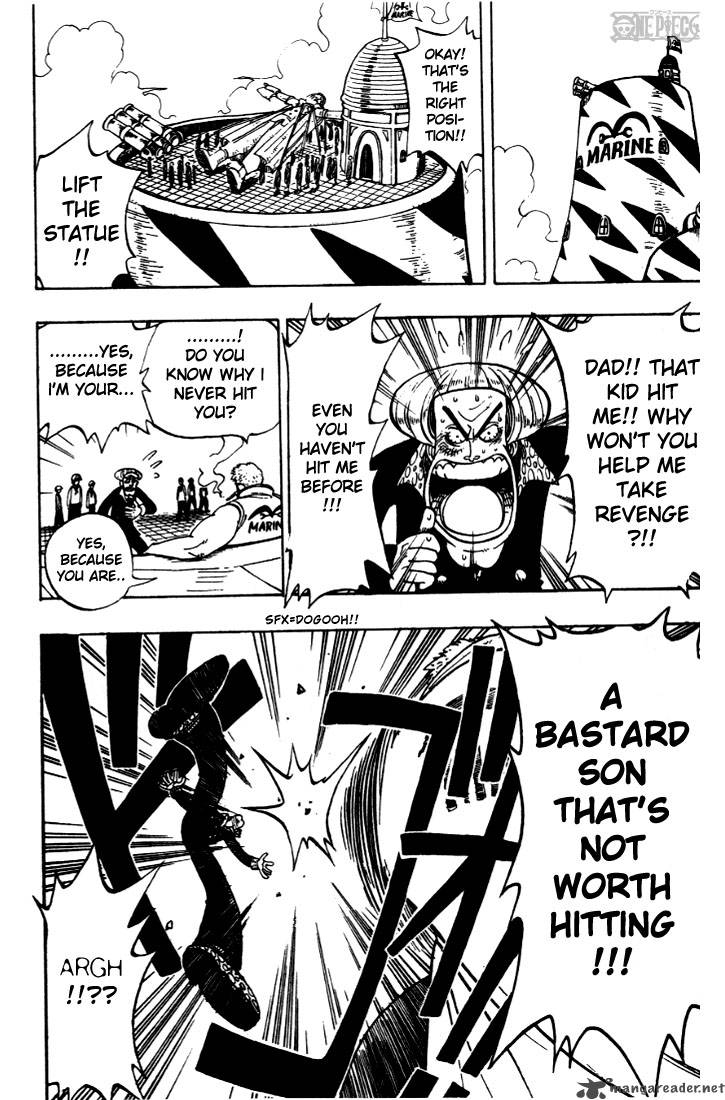 One Piece Chapter 4 page 8 - Chapter 4: Marine Captain "Axe-Hand Morgan"