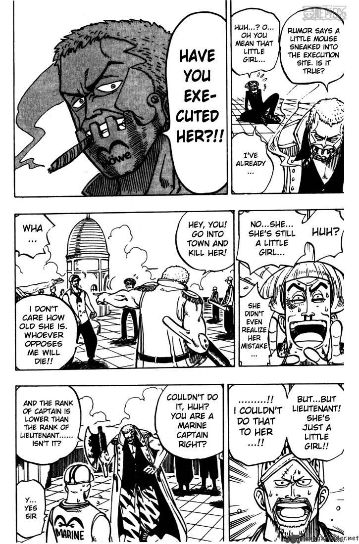 One Piece Chapter 4 page 9 - Chapter 4: Marine Captain "Axe-Hand Morgan"