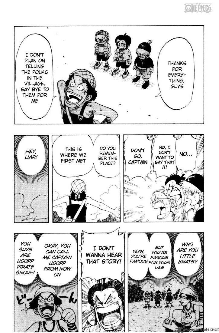 One Piece Chapter 40 page 16 - Chapter 40: The Usopp Pirates