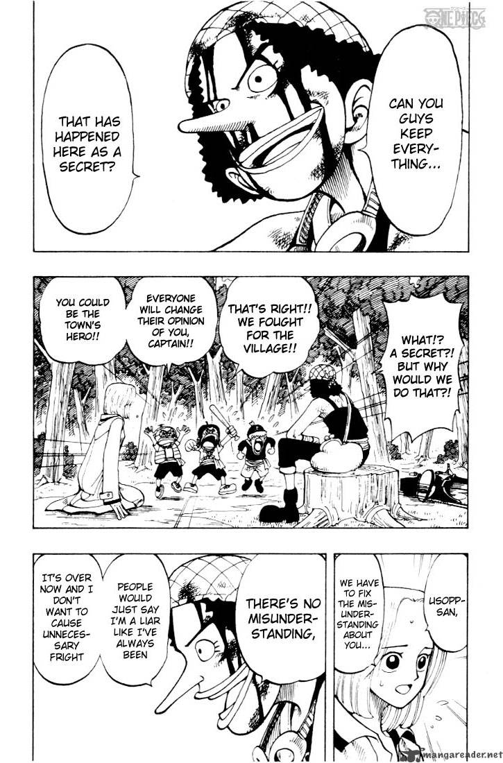 One Piece Chapter 40 page 8 - Chapter 40: The Usopp Pirates