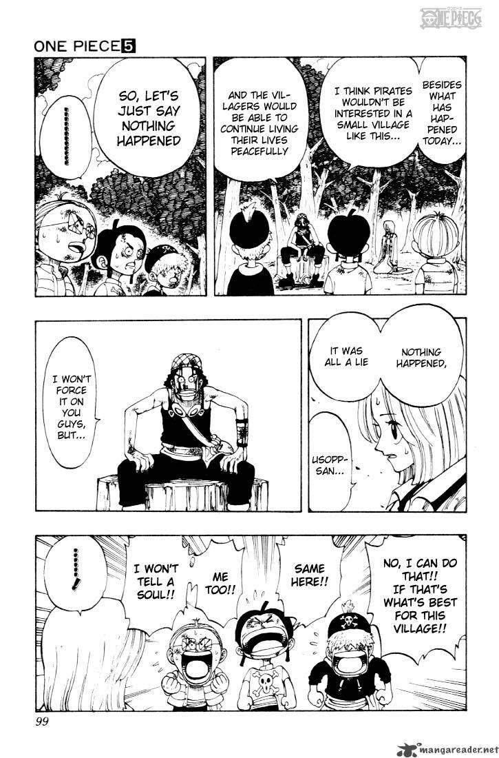 One Piece Chapter 40 page 9 - Chapter 40: The Usopp Pirates