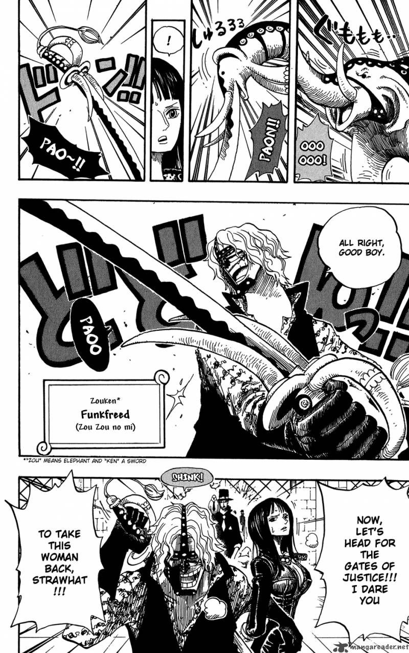 One Piece Chapter 400 page 15 - Chapter 400: The Key to Freedom