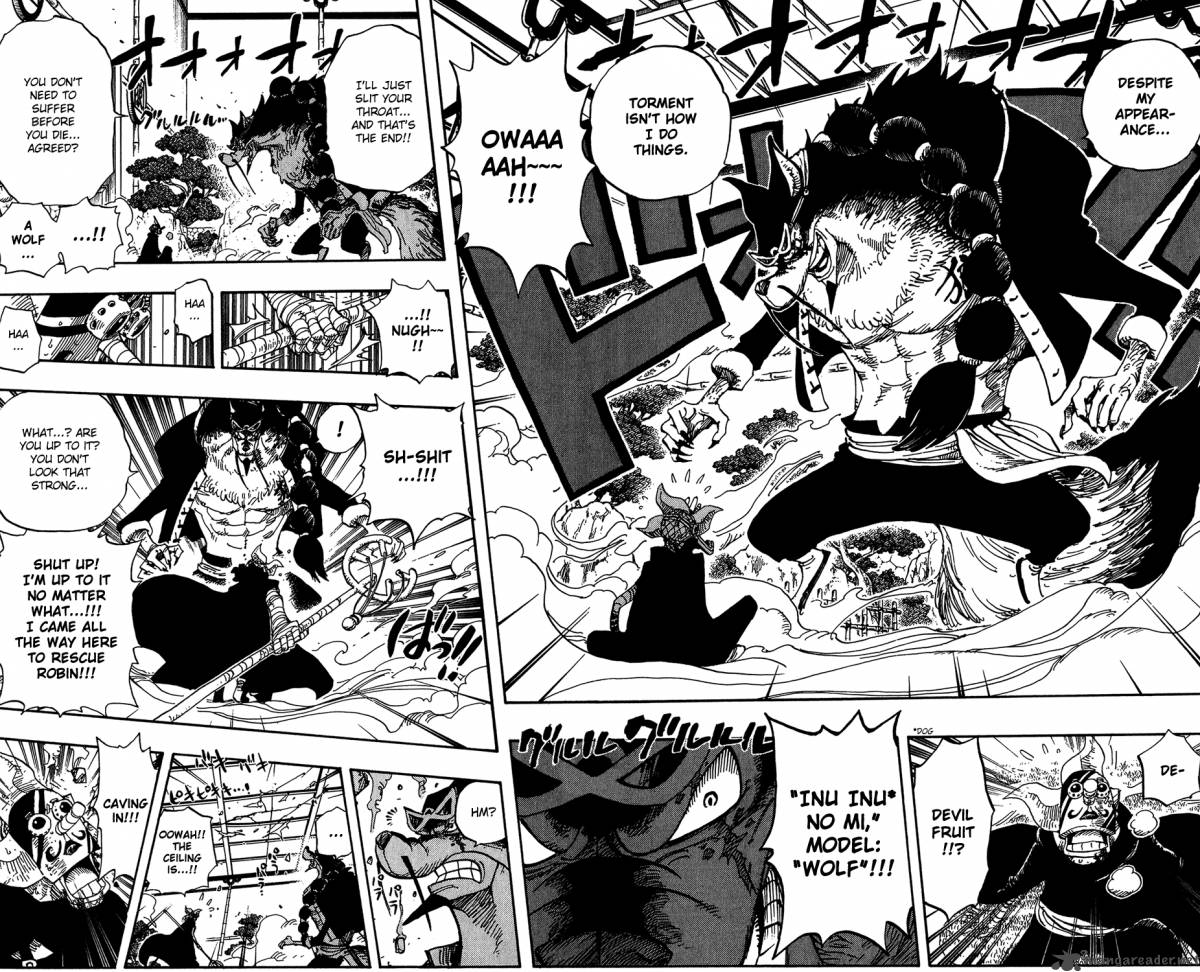 One Piece Chapter 401 page 16 - Chapter 401: Pirates vs CP9