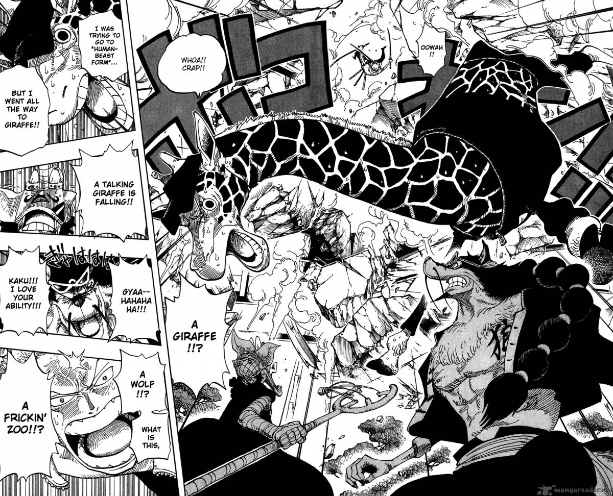 One Piece Chapter 401 page 17 - Chapter 401: Pirates vs CP9