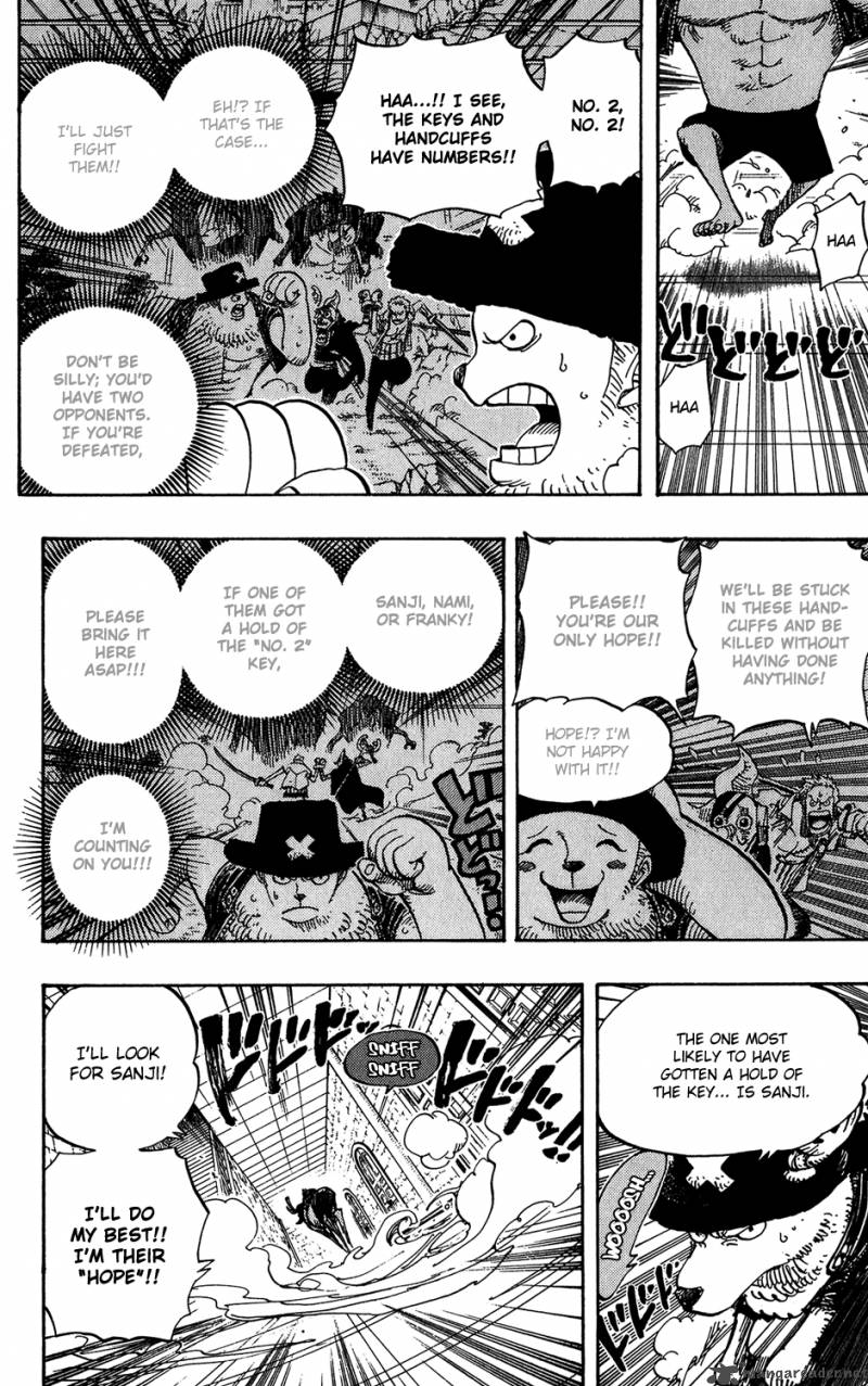 One Piece Chapter 402 page 13 - Chapter 402: Handcuffs No. 2