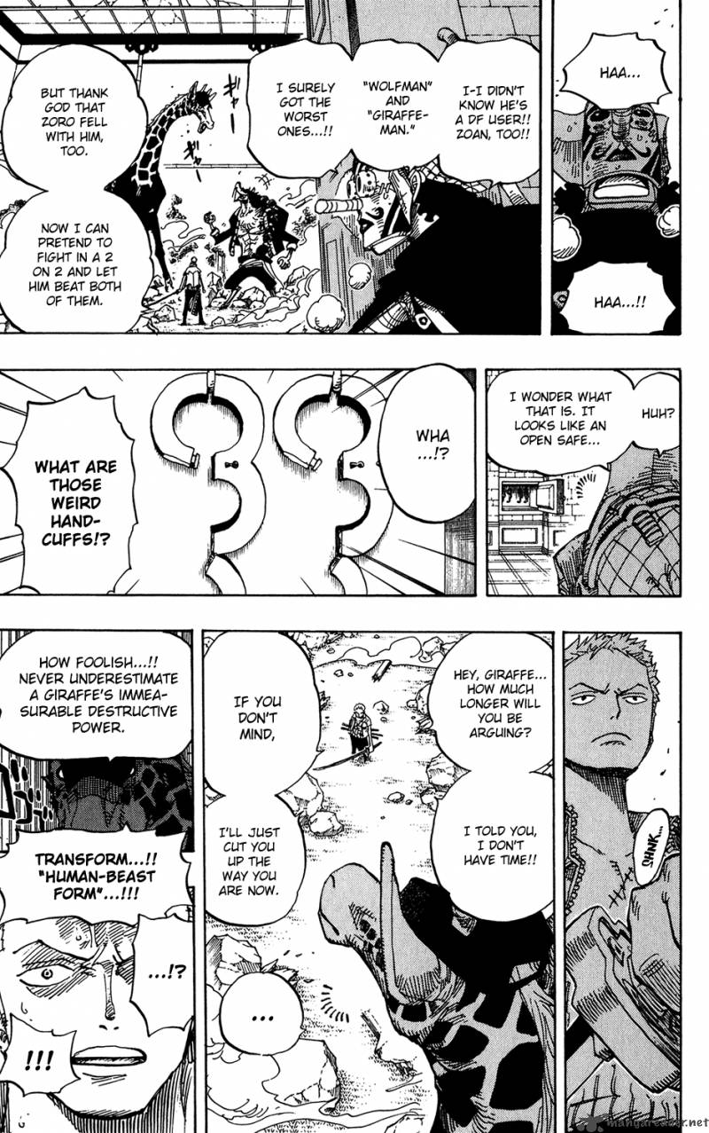 One Piece Chapter 402 page 3 - Chapter 402: Handcuffs No. 2