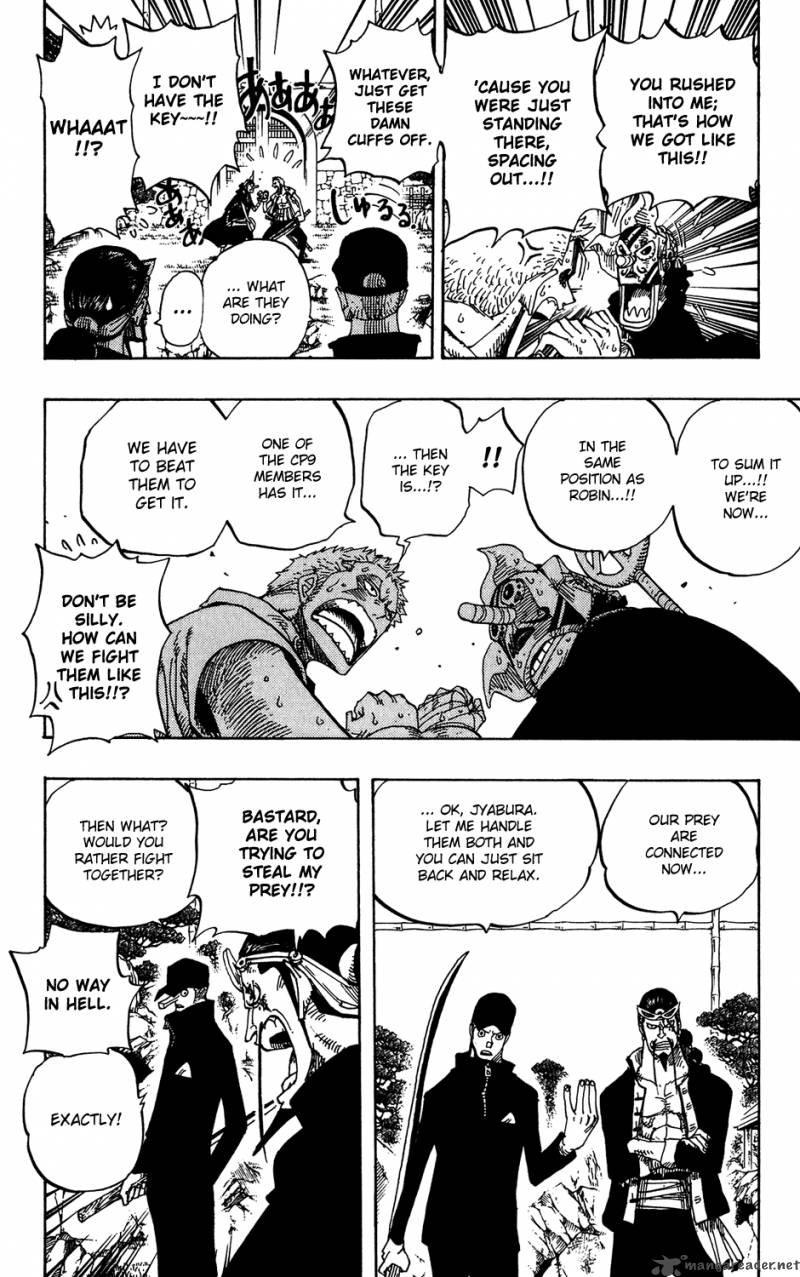 One Piece Chapter 402 page 9 - Chapter 402: Handcuffs No. 2