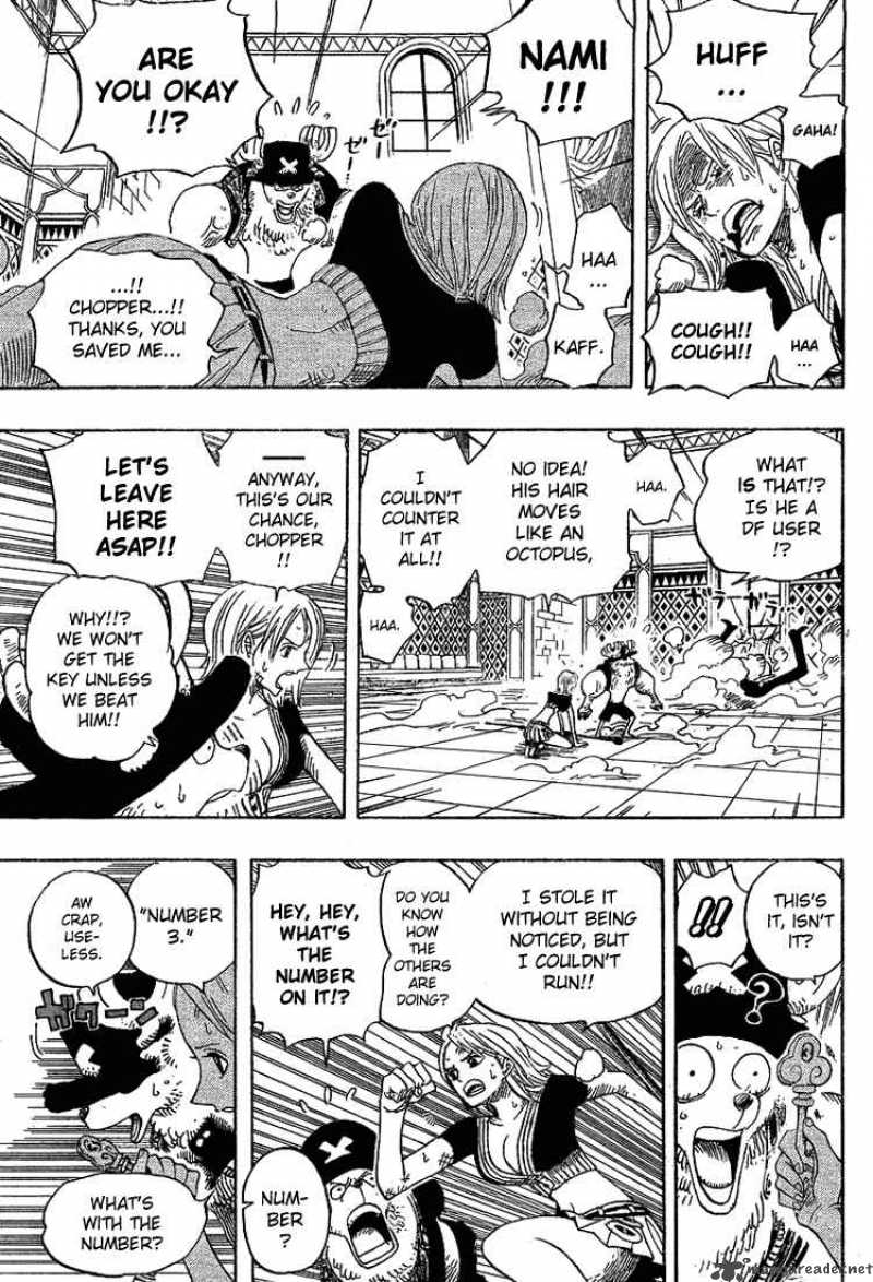 One Piece manga, chapter 403, page 12 of 23