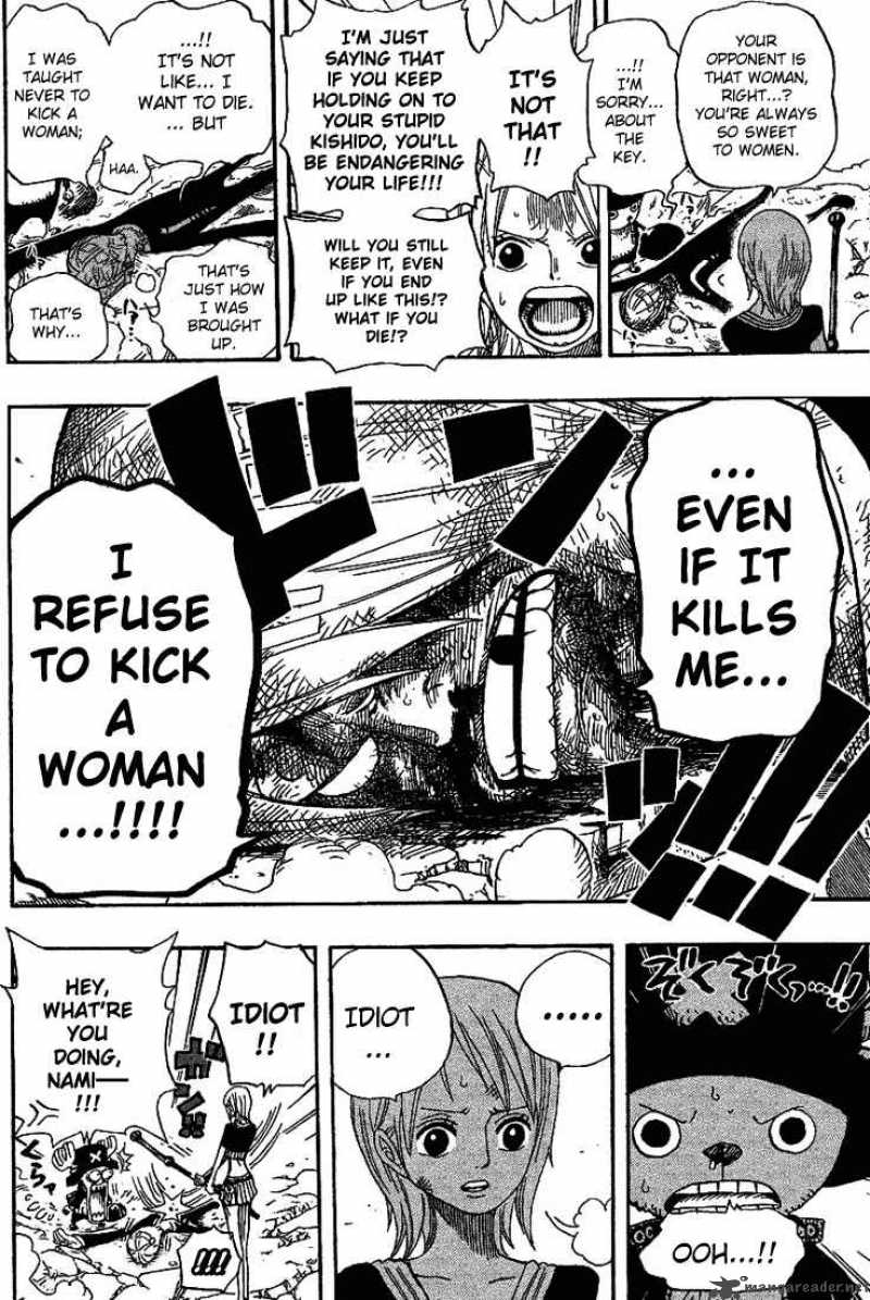 One Piece manga, chapter 403, page 15 of 23