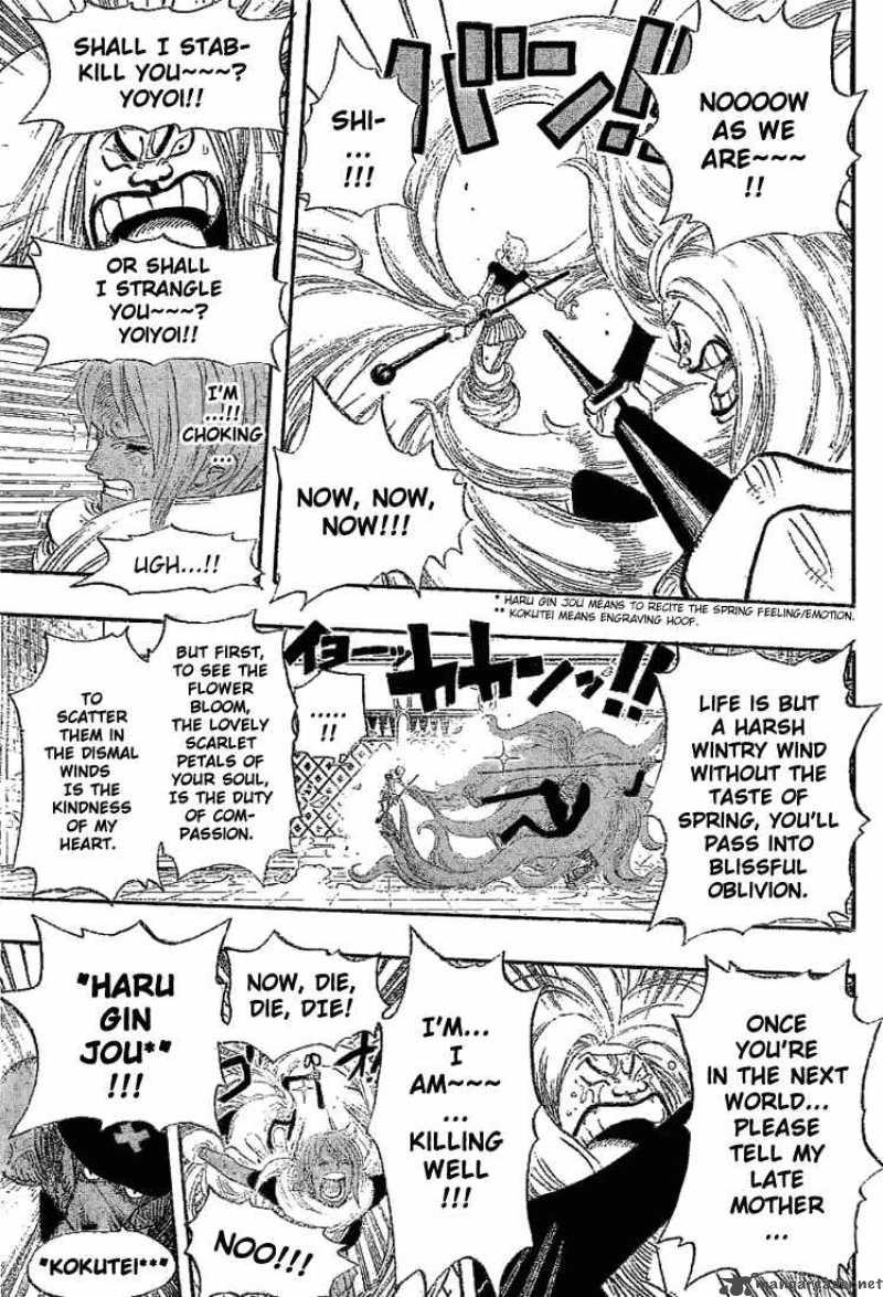 One Piece manga, chapter 403, page 10 of 23