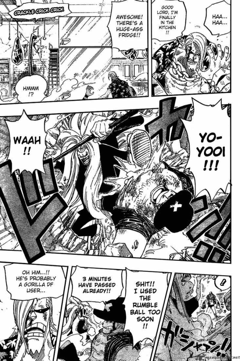 One Piece manga, chapter 404, page 12 of 22