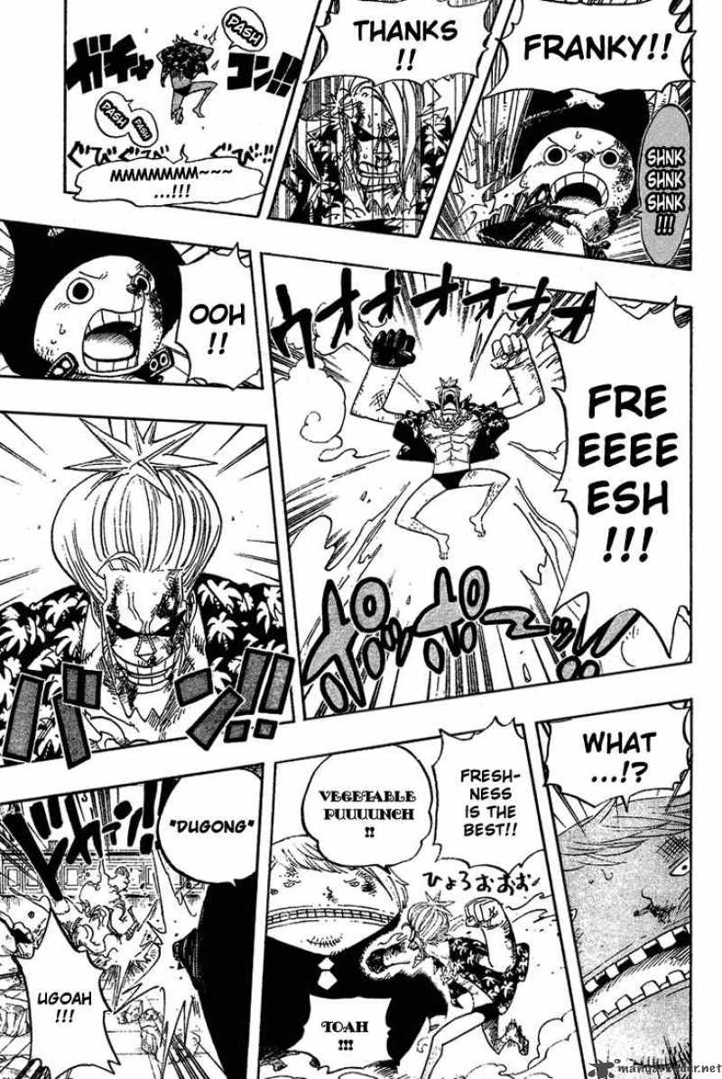 One Piece manga, chapter 404, page 16 of 22