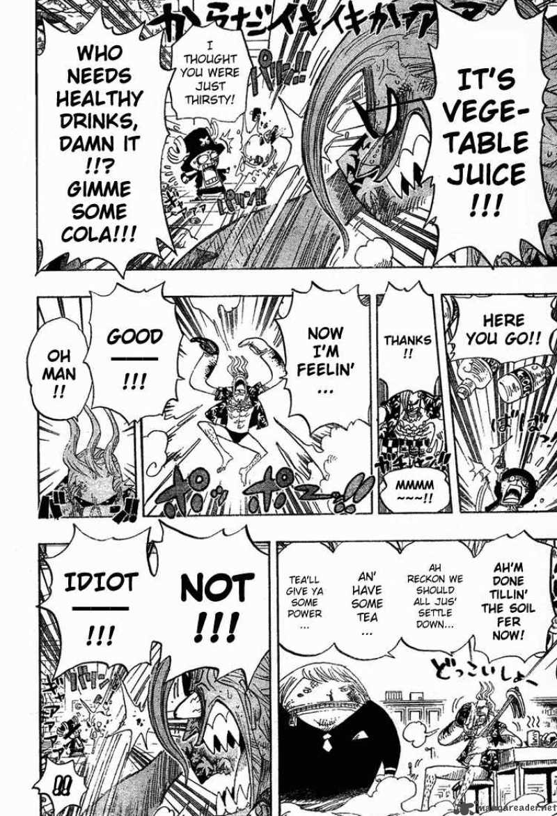 One Piece manga, chapter 404, page 17 of 22