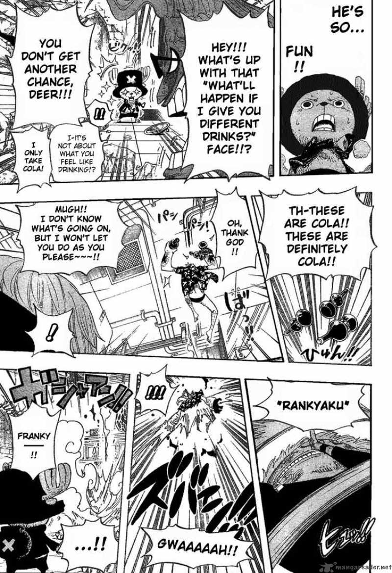 One Piece manga, chapter 404, page 18 of 22