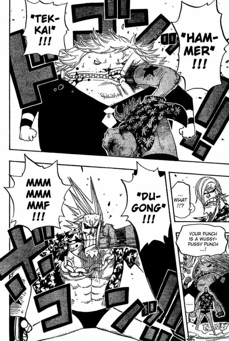 One Piece manga, chapter 404, page 9 of 22