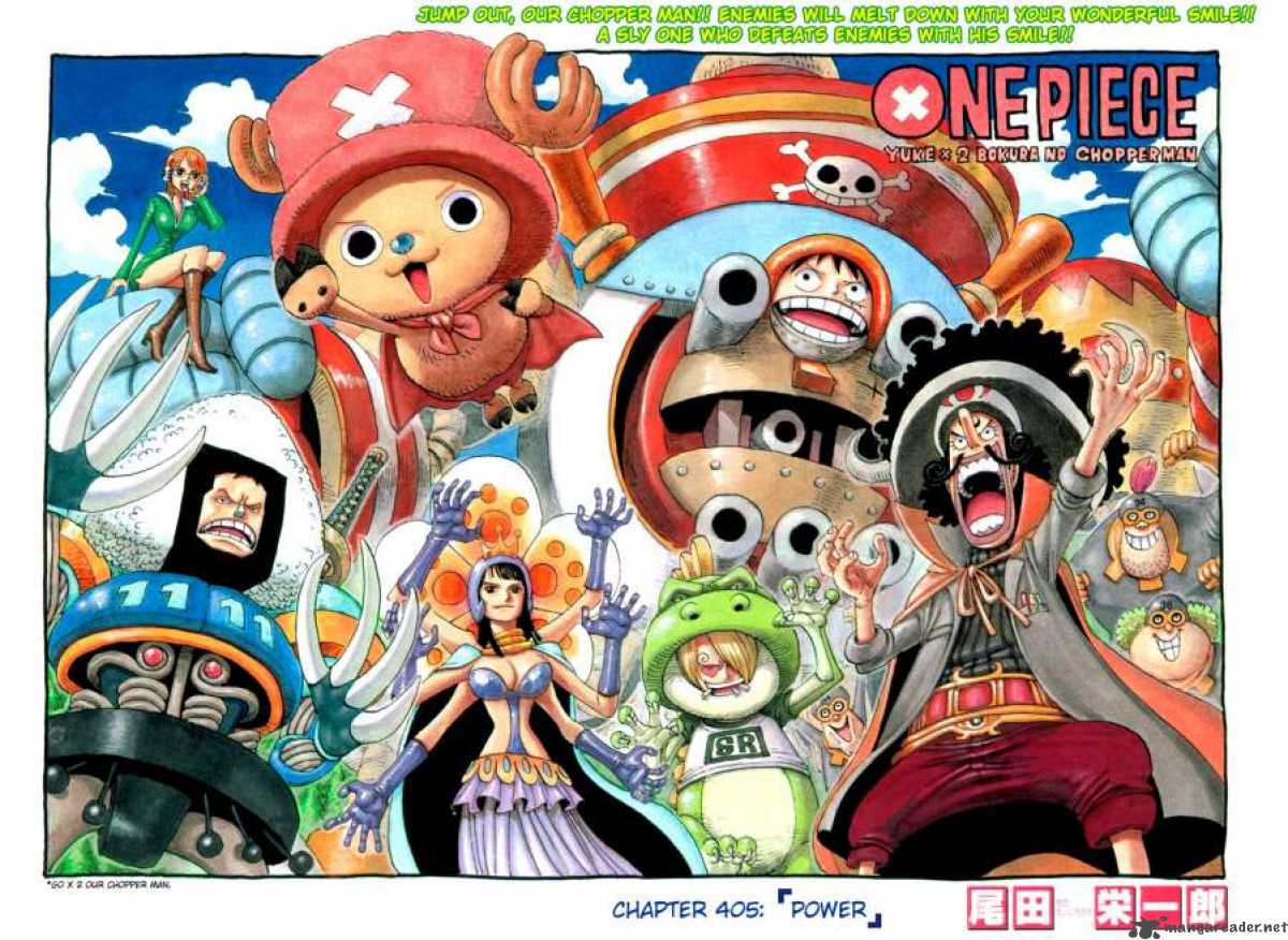 One Piece Chapter 405 page 1 - Chapter 405: Power
