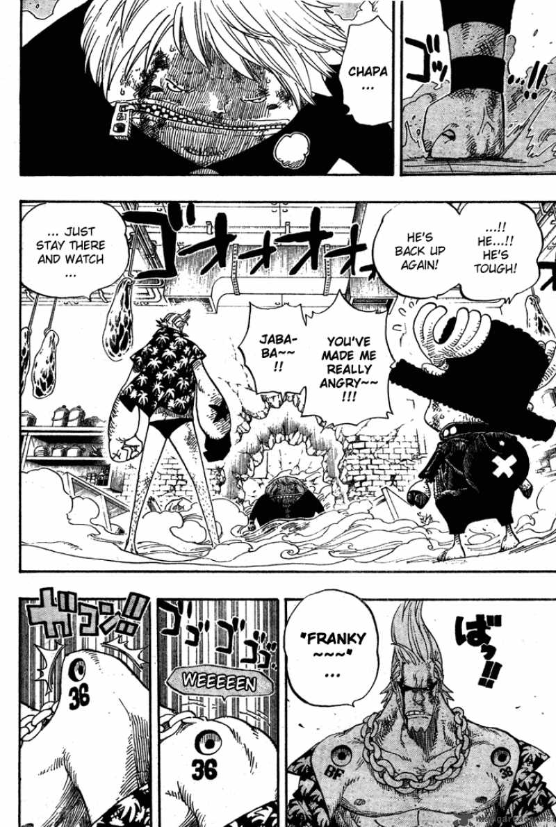 One Piece Chapter 405 page 3 - Chapter 405: Power
