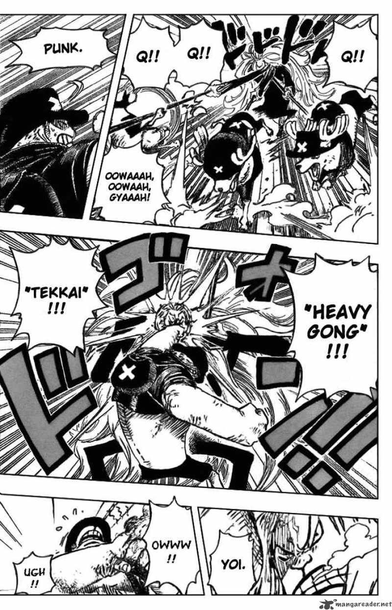 One Piece Chapter 406 page 14 - Chapter 406: Seimei Kikan