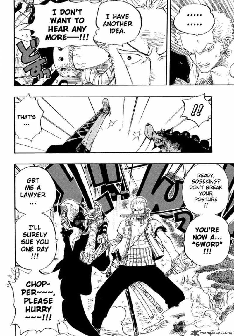 One Piece Chapter 406 page 9 - Chapter 406: Seimei Kikan