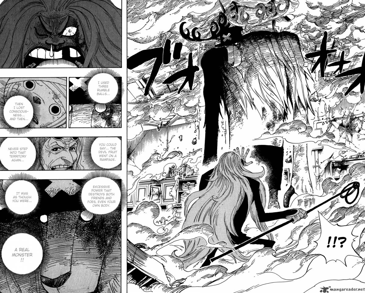 One Piece Chapter 407 page 12 - Chapter 407: Monster