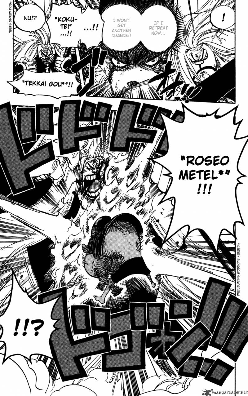 One Piece Chapter 407 page 5 - Chapter 407: Monster