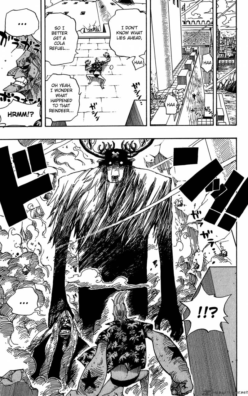 One Piece manga, chapter 408, page 13 of 23