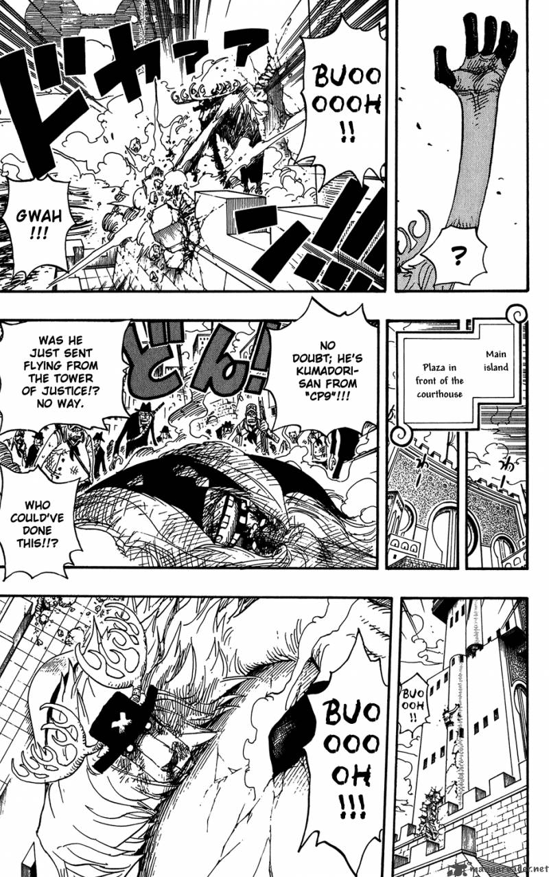 One Piece manga, chapter 408, page 15 of 23