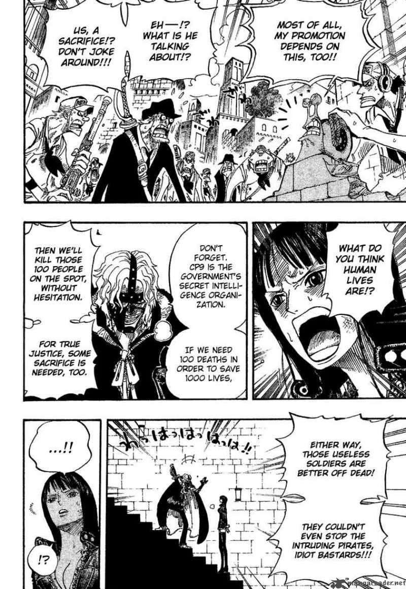 One Piece Chapter 409 page 10 - Chapter 409: Emergency Bad News Broadcast