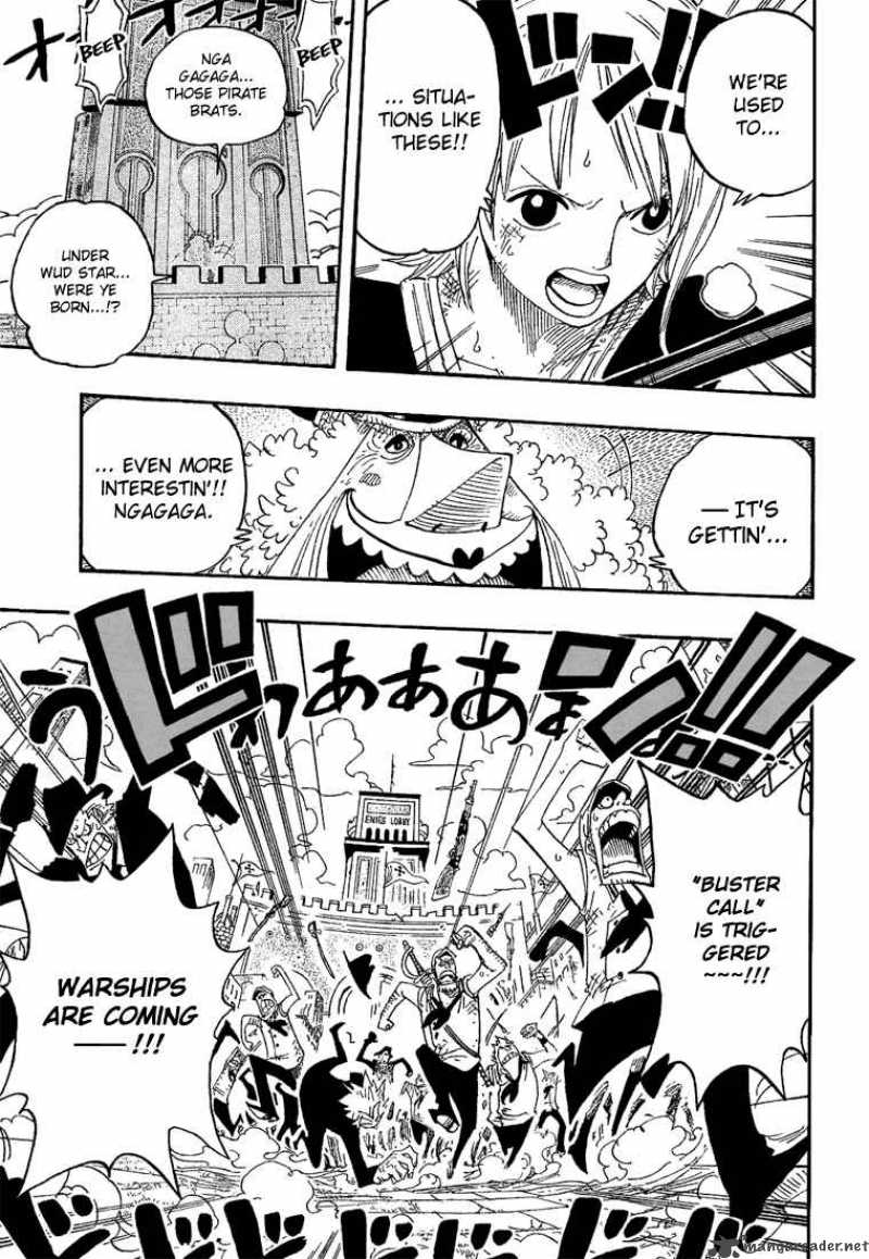 One Piece Chapter 409 page 13 - Chapter 409: Emergency Bad News Broadcast