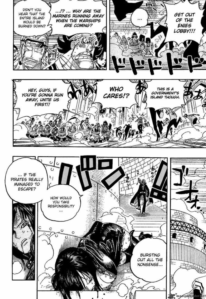 One Piece Chapter 409 page 14 - Chapter 409: Emergency Bad News Broadcast