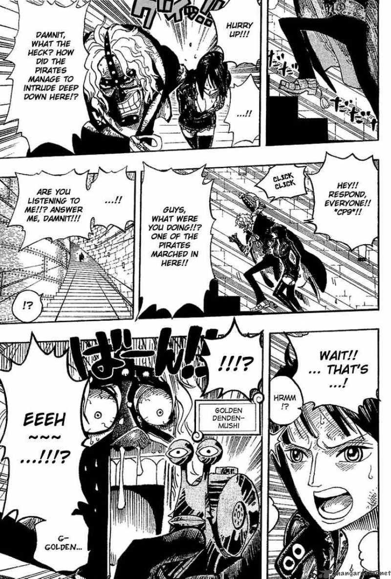 One Piece Chapter 409 page 4 - Chapter 409: Emergency Bad News Broadcast