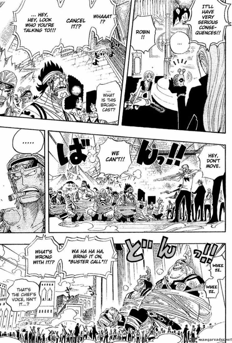 One Piece Chapter 409 page 7 - Chapter 409: Emergency Bad News Broadcast