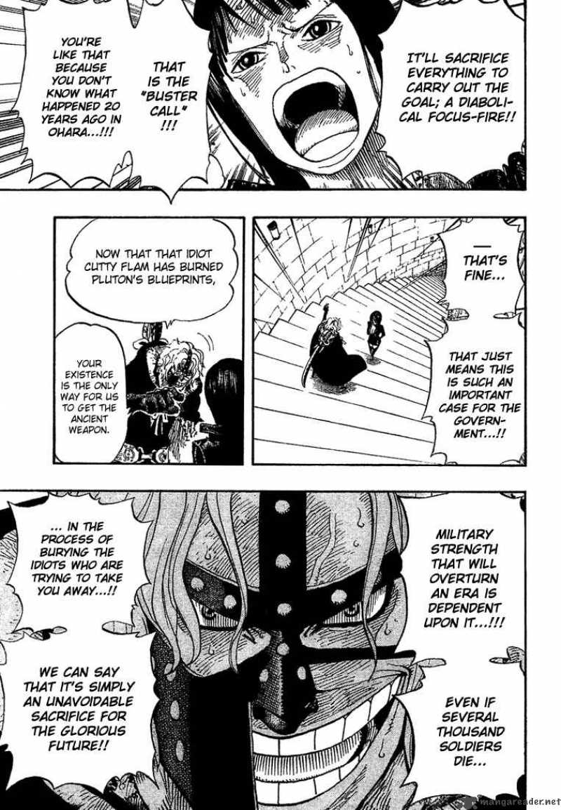 One Piece Chapter 409 page 9 - Chapter 409: Emergency Bad News Broadcast