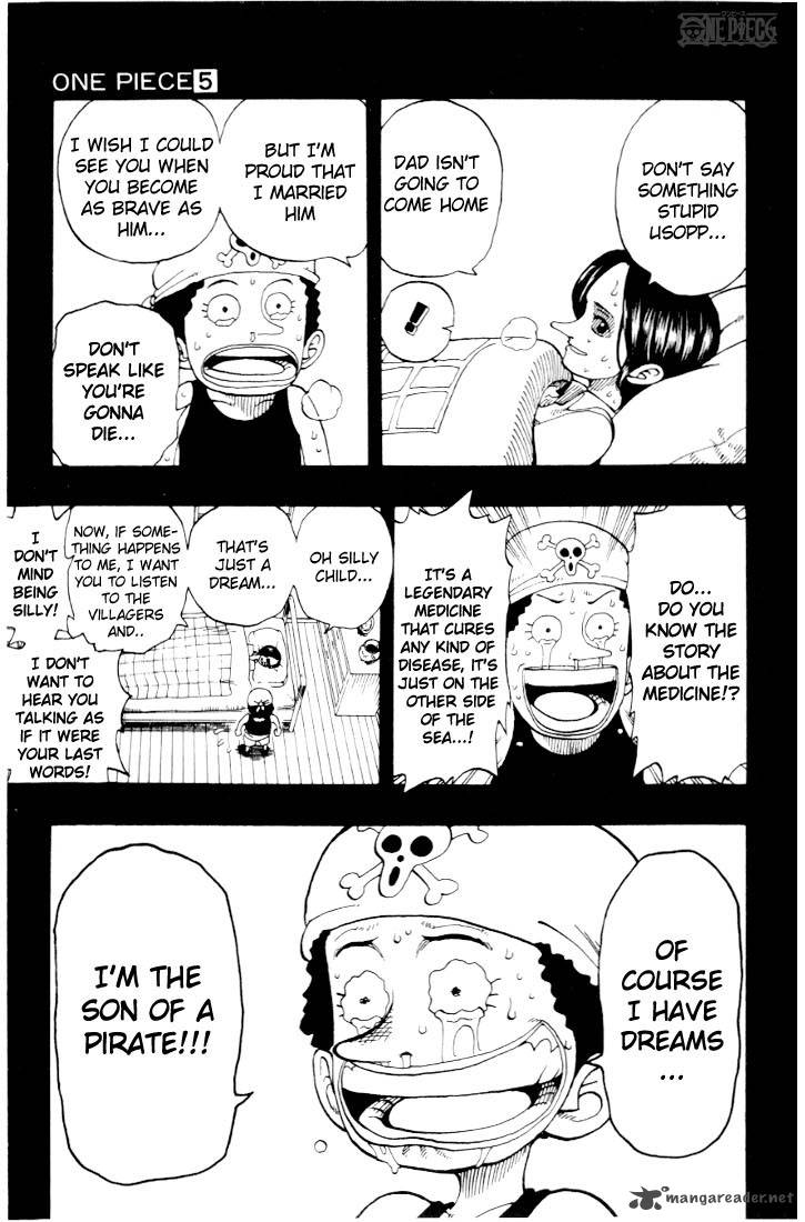 One Piece Chapter 41 page 14 - Chapter 41: To the Sea