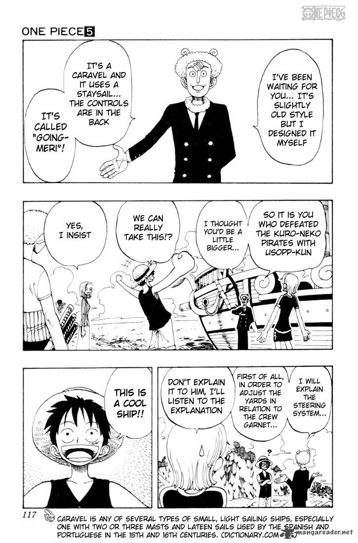 One Piece Chapter 41 page 7 - Chapter 41: To the Sea